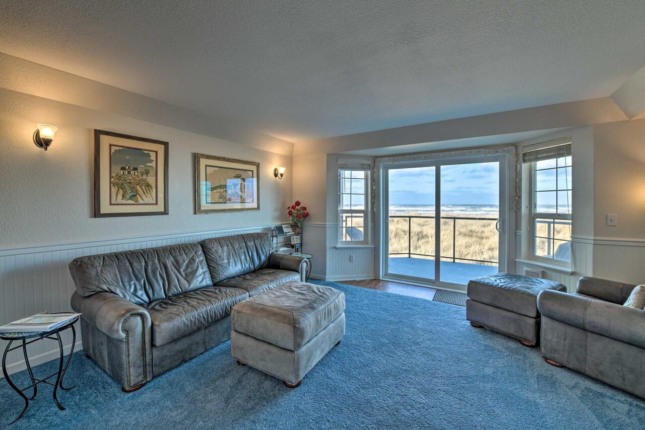 Eagles View Condo In Ocean Shores With 3 Balconies Екстер'єр фото